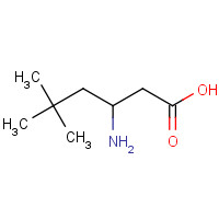 147228-35-1 (R)-3-AMINO-5,5-DIMETHYLHEXANOIC ACID chemical structure