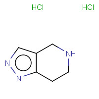 157327-44-1 4,5,6,7-TETRAHYDRO-1H-PYRAZOLO[4,3-C]PYRIDINE DIHYDROCHLORIDE chemical structure