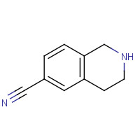 166398-34-1 1,2,3,4-TETRAHYDROISOQUINOLINE-6-CARBONITRILE chemical structure