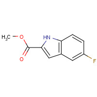 167631-84-7 5-FLUORO-1H-INDOLE-2-CARBOXYLIC ACID METHYL ESTER chemical structure