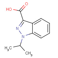 173600-14-1 1-ISOPROPYLINDAZOLE-3-CARBOXYLIC ACID chemical structure