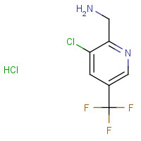 175277-74-4 2-(AMINOMETHYL)-3-CHLORO-5-(TRIFLUOROMETHYL)-PYRIDINE HYDROCHLORIDE chemical structure