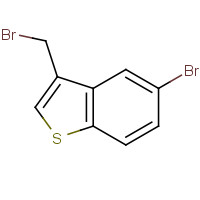1757-24-0 5-bromo-3-(bromomethyl)benzo[b]thiophene chemical structure