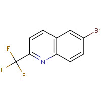 176722-64-8 6-BROMO-2-TRIFLUOROMETHYLQUINOLINE chemical structure