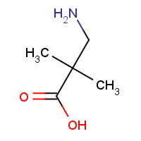 19036-43-2 3-AMINO-2,2-DIMETHYL-PROPANOIC ACID chemical structure