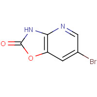 21594-52-5 6-BROMO-3H-OXAZOLO[4,5-B]PYRIDIN-2-ONE chemical structure