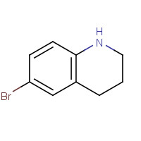 22190-35-8 6-BROMO-1,2,3,4-TETRAHYDROQUINOLINE chemical structure