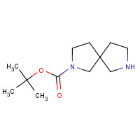 236406-49-8 2,7-DIAZA-SPIRO[4.4]NONANE-2-CARBOXYLIC ACID TERT-BUTYL ESTER chemical structure