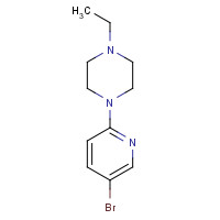 364794-57-0 1-(5-Bromo-2-pyridinyl)-4-ethylpiperazine chemical structure