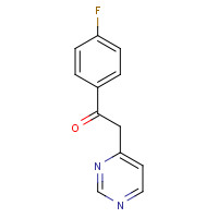 36827-98-2 1-(4-FLUORO-PHENYL)-2-PYRIMIDIN-4-YL-ETHANONE chemical structure