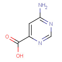 38214-46-9 6-AMINO-PYRIMIDINE-4-CARBOXYLIC ACID chemical structure