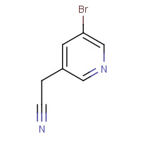 39891-08-2 (5-BROMO-PYRIDIN-3-YL)-ACETONITRILE chemical structure
