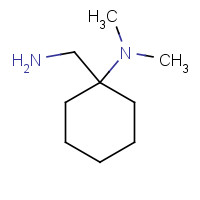 41806-09-1 N-[1-(AMINOMETHYL)CYCLOHEXYL]-N,N-DIMETHYLAMINE chemical structure