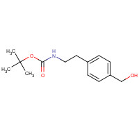 421551-76-0 [4-(2-BOC-AMINO-ETHYL)-PHENYL]-METHANOL chemical structure