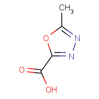 518048-81-2 5-Methyl-[1,3,4]oxadiazole-2-carboxylic acid chemical structure
