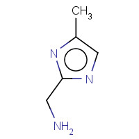 518064-28-3 C-(4-METHYL-1H-IMIDAZOL-2-YL)-METHYLAMINE chemical structure