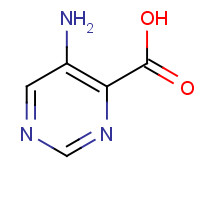 59950-53-7 5-Aminopyrimidine-4-carboxylic acid chemical structure