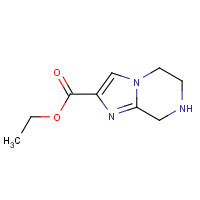 623906-17-2 ETHYL 5,6,7,8-TETRAHYDROIMIDAZO[1,2-A]PYRAZINE-2-CARBOXYLATE chemical structure