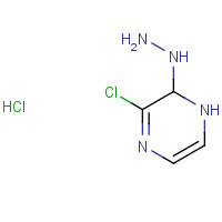 63286-28-2 3-CHLORO-2-HYDRAZINO-1,2-DIHYDROPYRAZINE HYDROCHLORIDE chemical structure