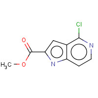 688357-19-9 METHYL 4-CHLORO-5-AZAINDOLE-2-CARBOXYLATE chemical structure