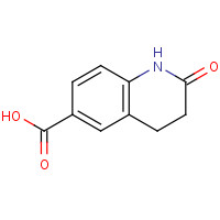 70639-77-9 2-oxo-1,2,3,4-tetrahydroquinoline-6-carboxylic acid chemical structure