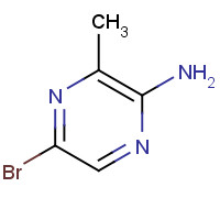 74290-67-8 2-AMINO-5-BROMO-3-METHYLPYRAZINE chemical structure