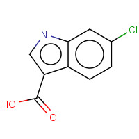 766557-02-2 6-CHLOROINDOLE-3-CARBOXYLIC ACID chemical structure
