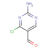 848697-17-6 2-AMINO-4-CHLOROPYRIMIDINE-5-CARBOXALDEHYDE chemical structure