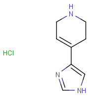 873551-16-7 4-(4-IMIDAZOLE)-1,2,5,6-TETRAHYDRO PYRIDINE HYDROCHLORIDE chemical structure