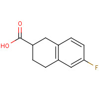 885269-59-0 6-FLUORO-1,2,3,4-TETRAHYDRO-NAPHTHALENE-2-CARBOXYLIC ACID chemical structure
