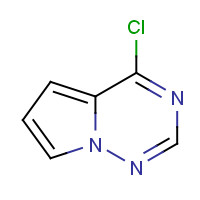 888720-29-4 4-chloropyrrolo[1,2-f][1,2,4]triazine chemical structure