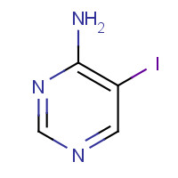 91416-96-5 5-iodopyrimidin-4-amine chemical structure