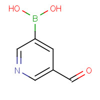 919347-69-6 (5-FORMYLPYRIDIN-3-YL)BORONIC ACID chemical structure