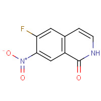 934690-32-1 6-FLUORO-7-NITRO-2(1H)-QUINOXALINONE chemical structure