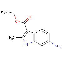 945655-37-8 ETHYL 6-AMINO-2-METHYL-1H-INDOLE-3-CARBOXYLATE chemical structure