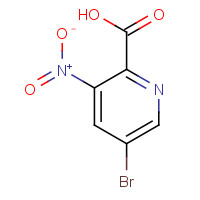 954240-89-2 5-BROMO-3-NITROPYRIDINE-2-CARBOXYLIC ACID chemical structure