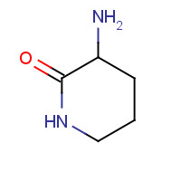 34294-79-6 (S)-3-AMINOPIPERIDINE-2-ONE chemical structure