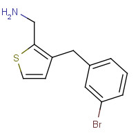 744985-64-6 (5-BROMO-3-BENZO[B]THIENYL)METHYLAMINE chemical structure