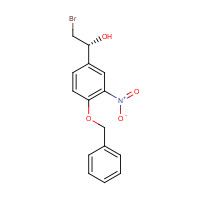 188690-82-6 (R)-1-(4-Benzyloxy-3-nitrophenyl)-2-bromoethanol chemical structure