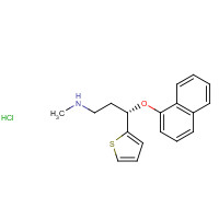 136434-34-9 N-Methyl-gama-(1-naphthalenyloxy)-2-thiophenepropanamine chemical structure