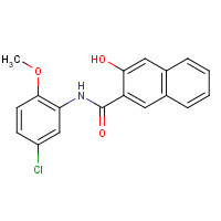 137-52-0 N-(5-chloro-2-methoxyphenyl)-3-hydroxy-2-naphthamide chemical structure