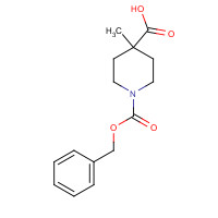 203522-12-7 1-N-Cbz-4-Methylpiperidine-4-carboxylic acid chemical structure