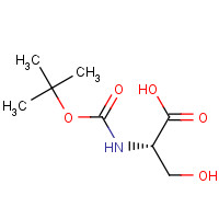59524-02-6 BOC-SER-OH chemical structure