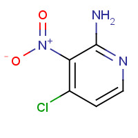 6980-08-1 2-Amino-4-chloro-3-nitropyridine chemical structure