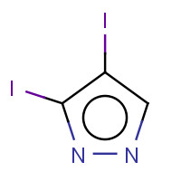 6645-70-1 3,4-Diiodopyrazole chemical structure