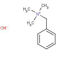 100-85-6 Benzyltrimethylammonium hydroxide chemical structure