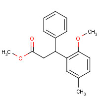 124937-62-8 Methyl 3-(2-methoxy-5-methylphenyl)-3-phenylpropionate chemical structure