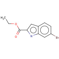 103858-53-3 Ethyl 6-bromoindole-2-carboxylate chemical structure