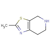 124458-27-1 2-METHYL-4,5,6,7-TETRAHYDRO-THIAZOLO[5,4-C]PYRIDINE chemical structure