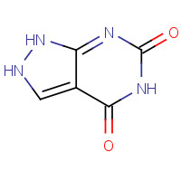 2465-59-0 4,6-DIHYDROXYPYRAZOLO[3,4-D]PYRIMIDINE chemical structure